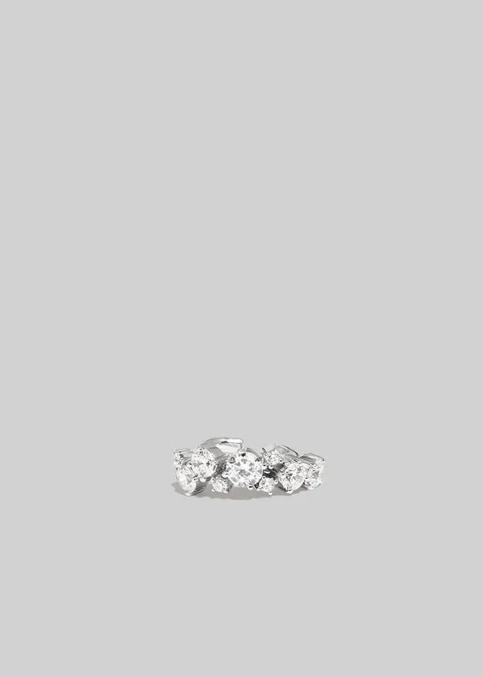 Women Completedworks Z56 Ear Cuff 8211 Rhodium Plated The Frankie Shop