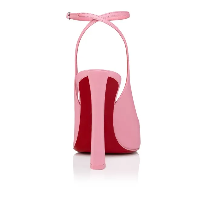 Women Condora Strap 100 Mm Strappy Pumps 8211 Nappa Leather 8211 Calipso Christian Louboutin Pumps