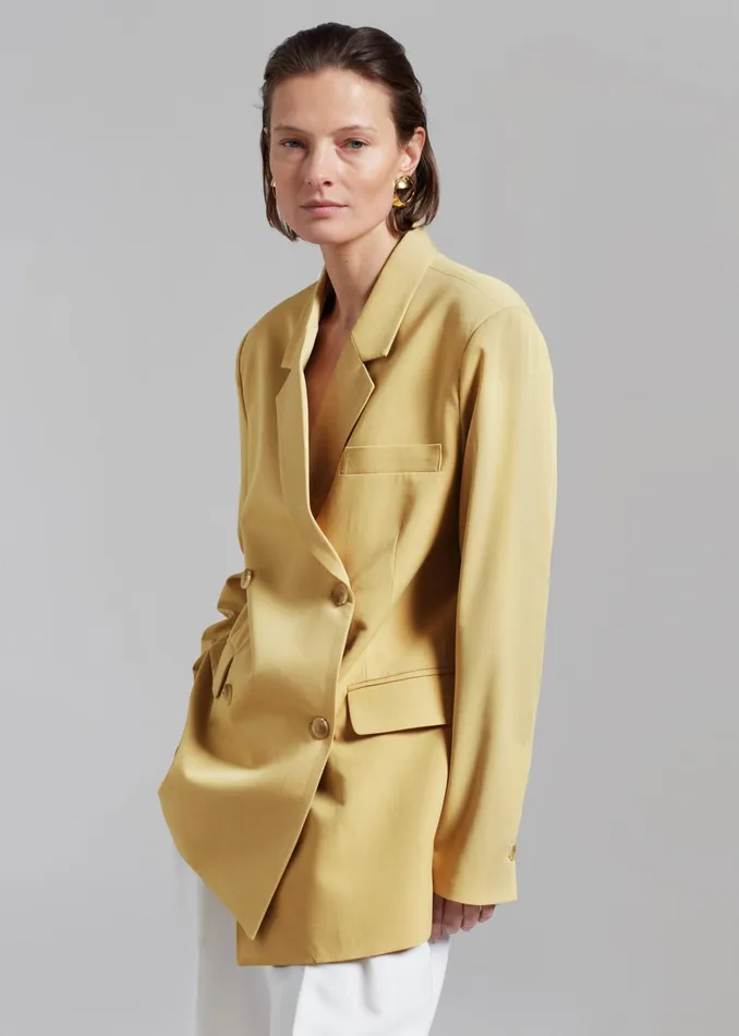 Women Coperni Logo Earrings 8211 Gold The Frankie Shop