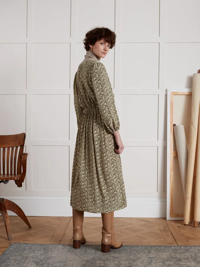 Women Cyrillus Clothing Pablo Piatti Glays Print Long Dress Imp Gladys