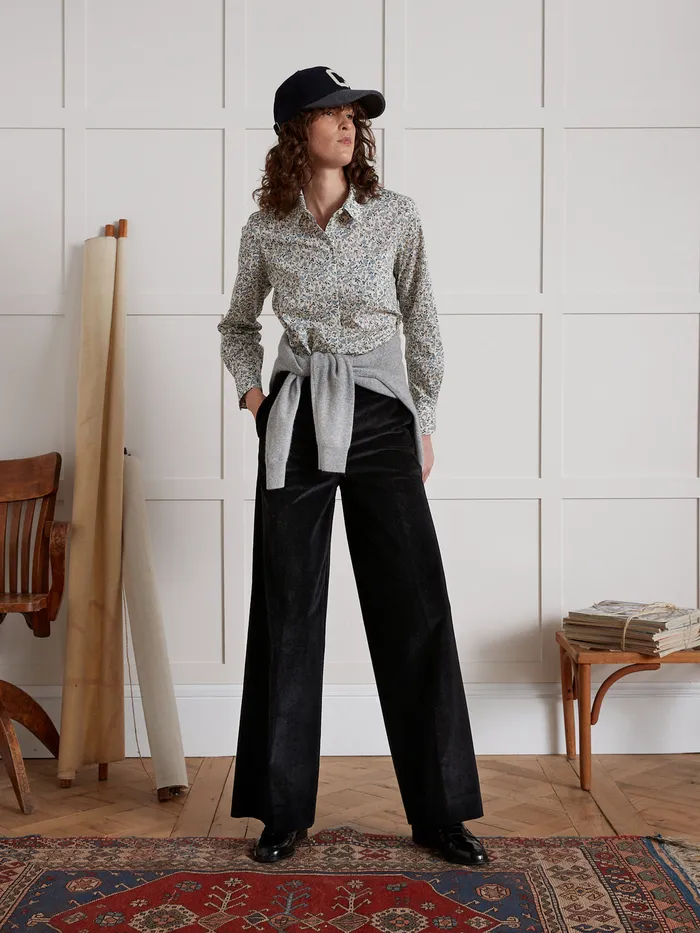 Women Cyrillus Clothing Shirt Made With Liberty Fabric 8211 The Limited Collection Lib Hannah Fay