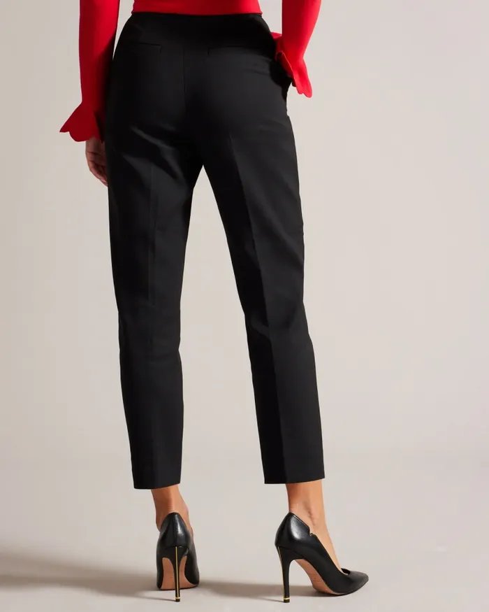 Women DEVANA 8211 Tapered Leg Trousers Black Ted Baker Trousers and Shorts Women DEVANA 8211 Tapered Leg Trousers Black Ted Baker Trousers and Shorts