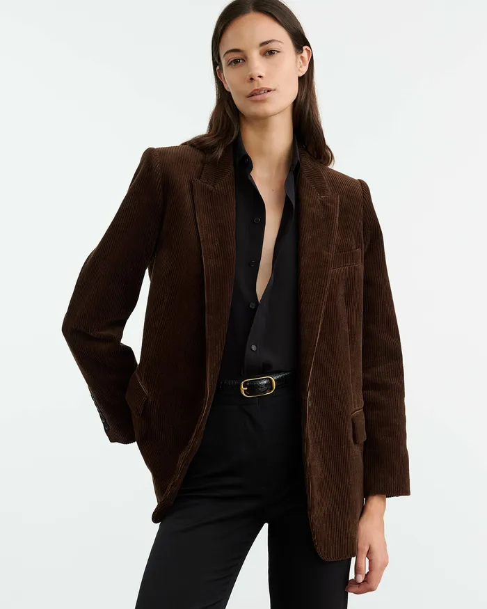 Women DIANE BLAZER Espresso Jackets and Blazers Nili Lotan