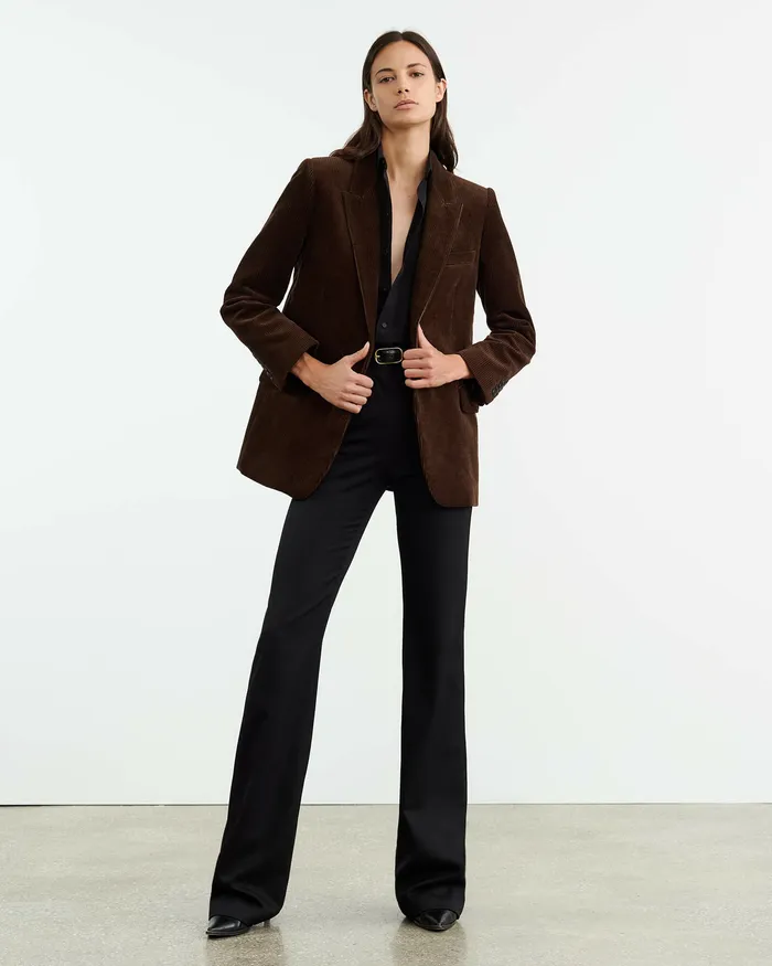 Women DIANE BLAZER Espresso Jackets and Blazers Nili Lotan