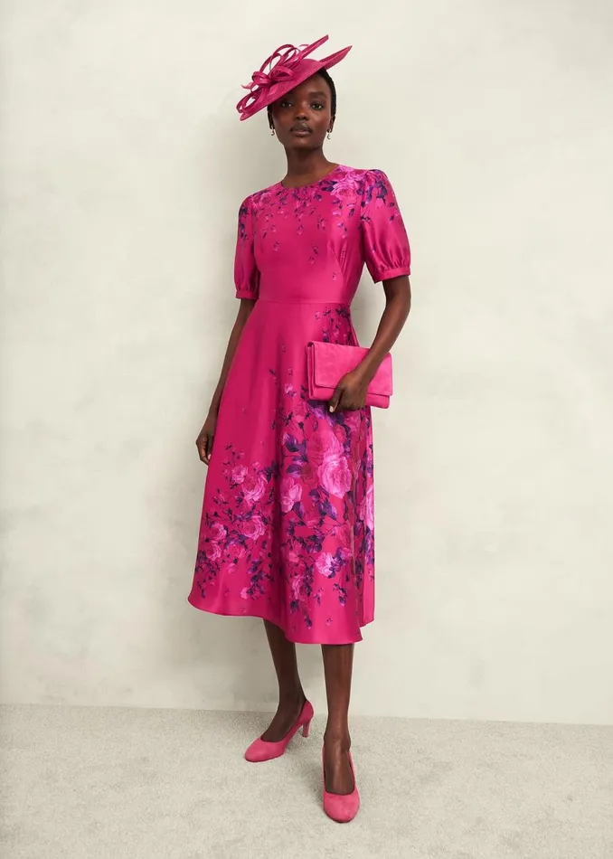 Women Dresses and Jumpsuits Hobbs Evangeline Dress Pink Multi