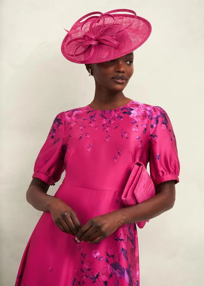 Women Dresses and Jumpsuits Hobbs Evangeline Dress Pink Multi
