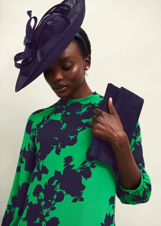 Women Dresses and Jumpsuits Hobbs Georgia Dress Green Navy