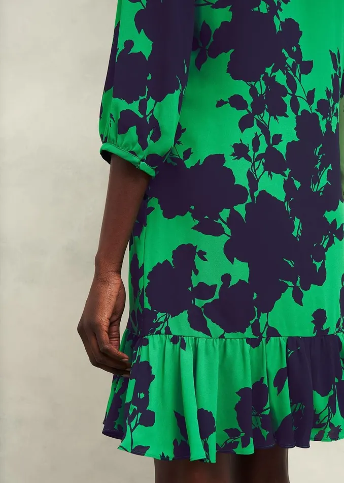 Women Dresses and Jumpsuits Hobbs Georgia Dress Green Navy
