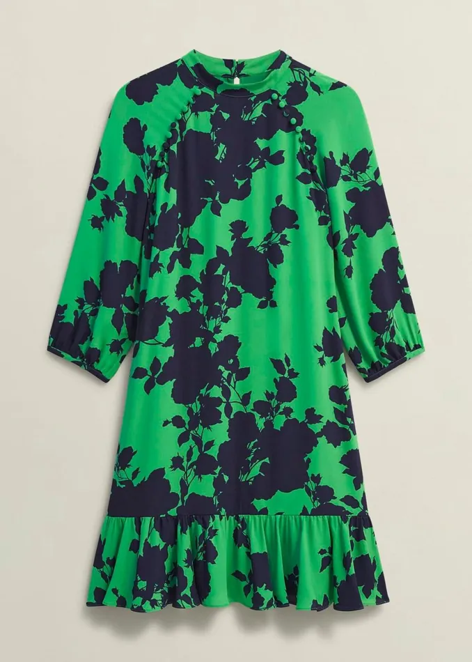Women Dresses and Jumpsuits Hobbs Georgia Dress Green Navy