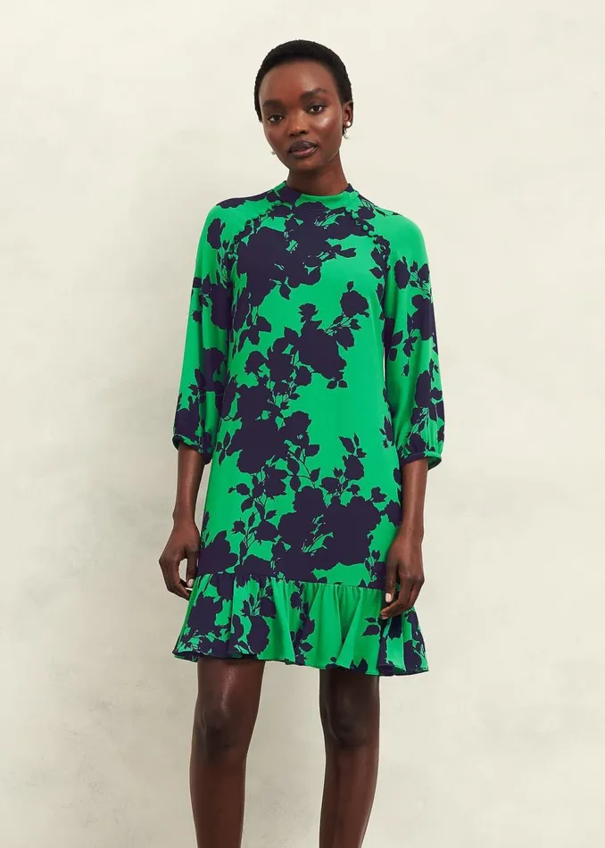 Women Dresses and Jumpsuits Hobbs Georgia Dress Green Navy