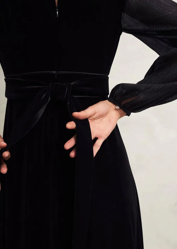 Women Dresses and Jumpsuits Hobbs Marissa Dress Hobbs Black
