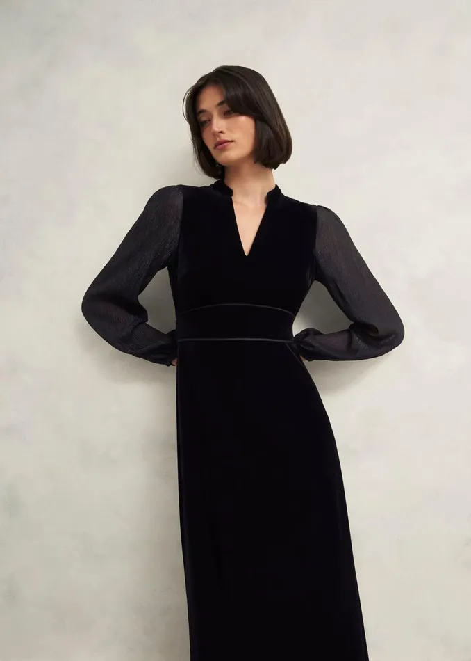 Women Dresses and Jumpsuits Hobbs Marissa Dress Hobbs Black