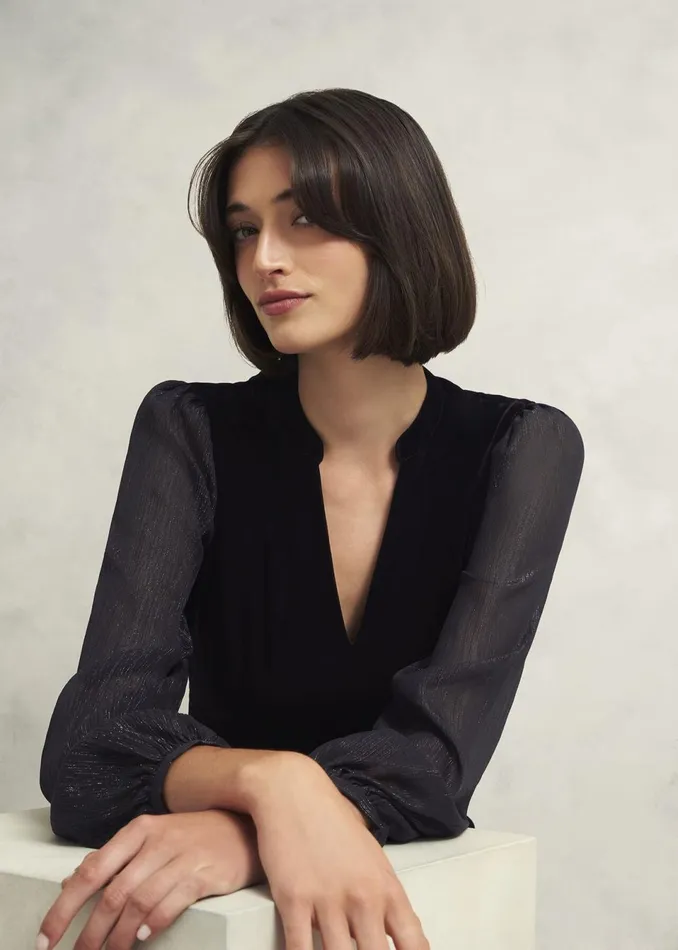 Women Dresses and Jumpsuits Hobbs Marissa Dress Hobbs Black