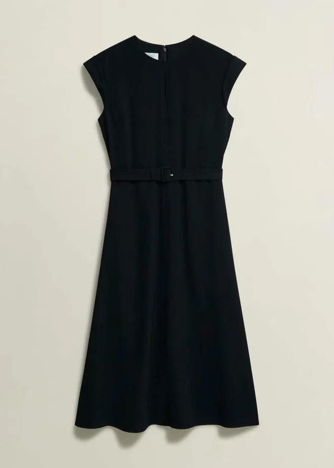 Women Dresses and Jumpsuits Hobbs Meera Belted Dress Black