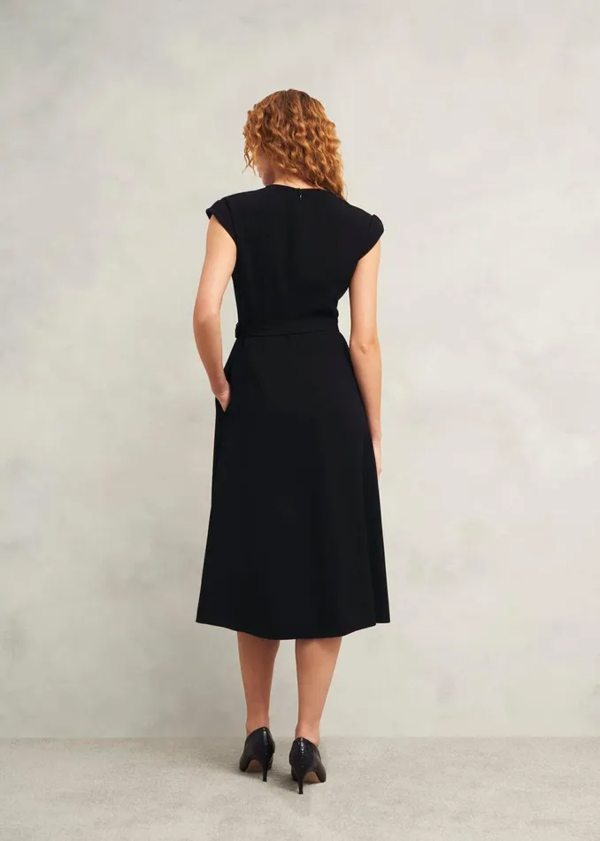 Women Dresses and Jumpsuits Hobbs Meera Belted Dress Black