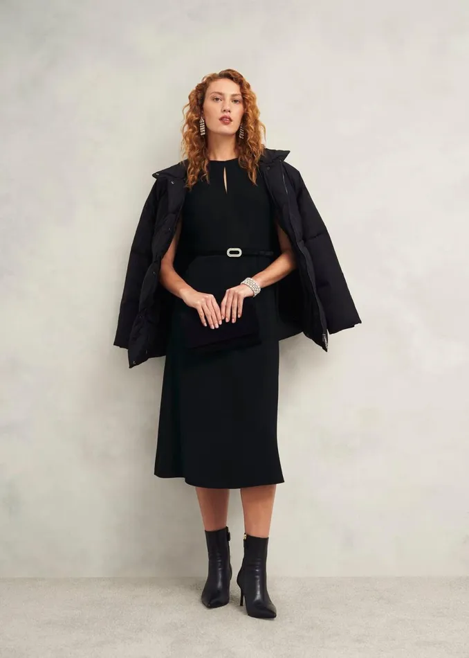Women Dresses and Jumpsuits Hobbs Meera Belted Dress Black