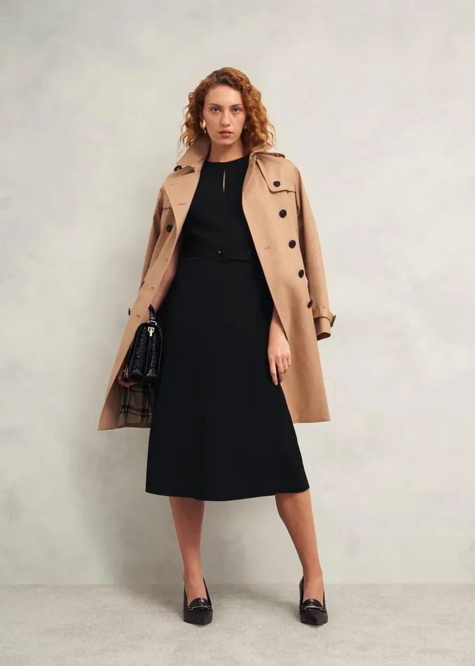 Women Dresses and Jumpsuits Hobbs Meera Belted Dress Black