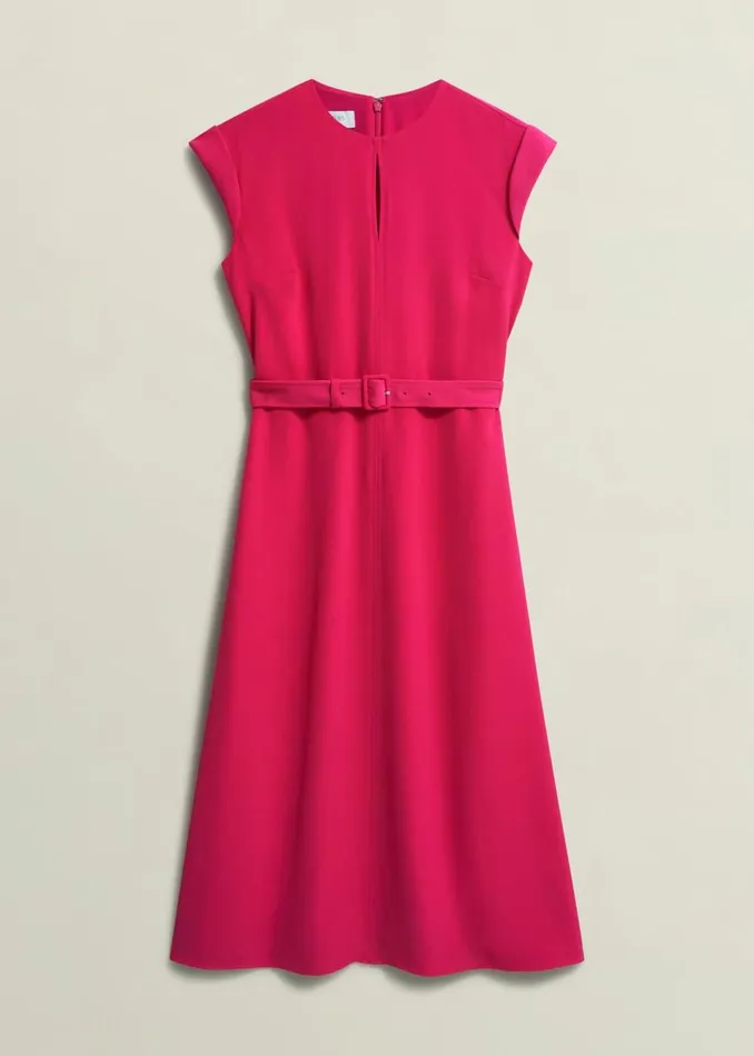 Women Dresses and Jumpsuits Hobbs Meera Dress Zinnia Pink