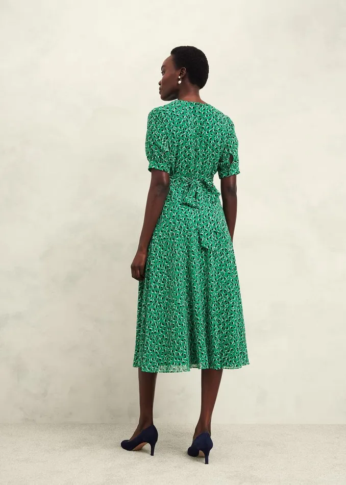 Women Dresses and Jumpsuits Hobbs Petite Bridget Dress Green Multi