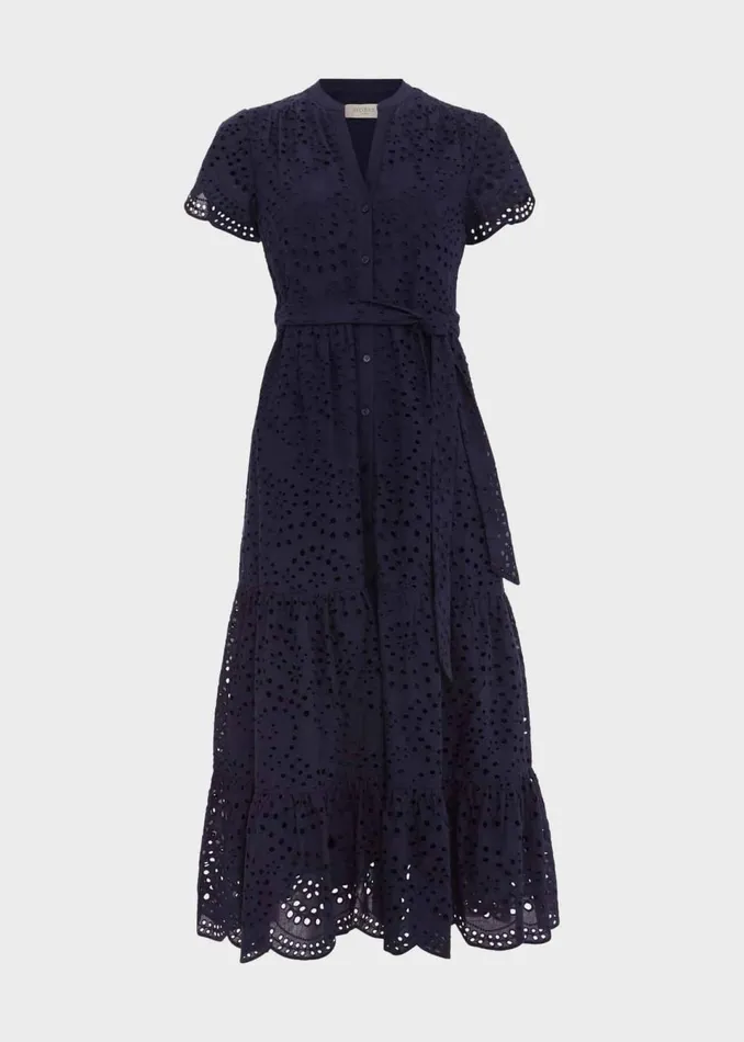 Women Dresses and Jumpsuits Hobbs Rhianne Dress True Navy