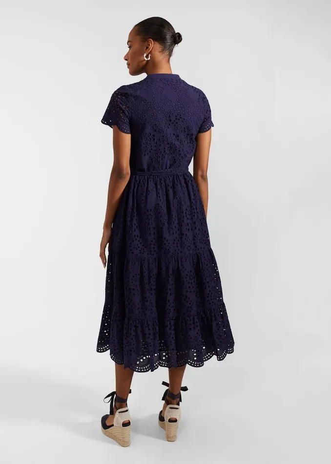 Women Dresses and Jumpsuits Hobbs Rhianne Dress True Navy
