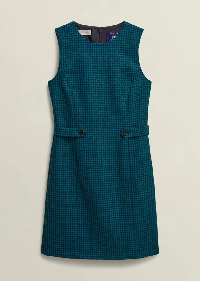 Women Dresses and Jumpsuits Hobbs Sariah Wool Dress Green Multi