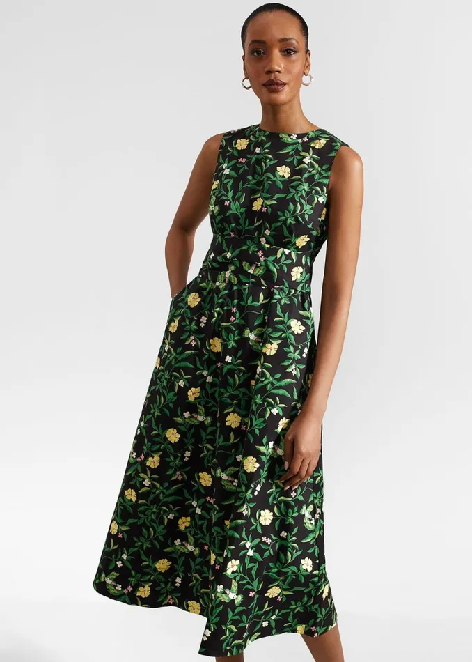 Women Dresses and Jumpsuits Hobbs Tanya Dress Black Multi