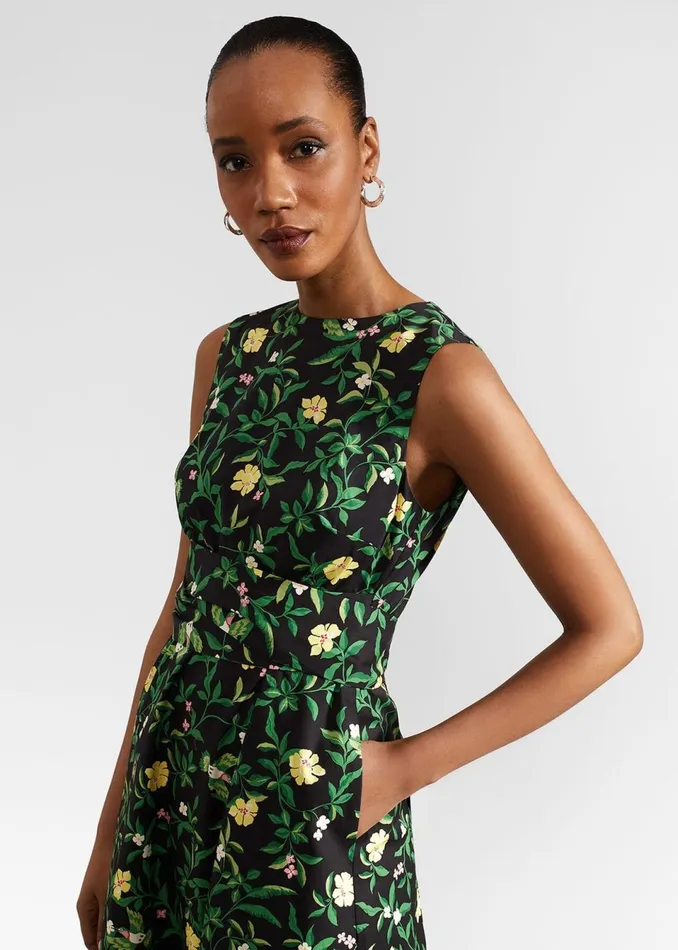 Women Dresses and Jumpsuits Hobbs Tanya Dress Black Multi
