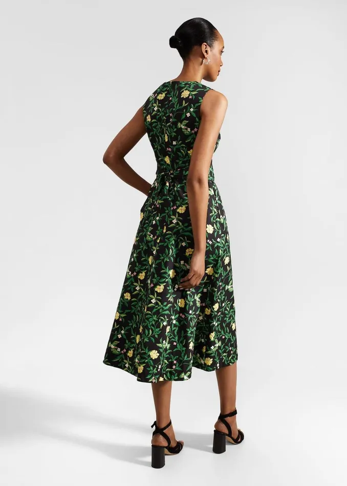 Women Dresses and Jumpsuits Hobbs Tanya Dress Black Multi