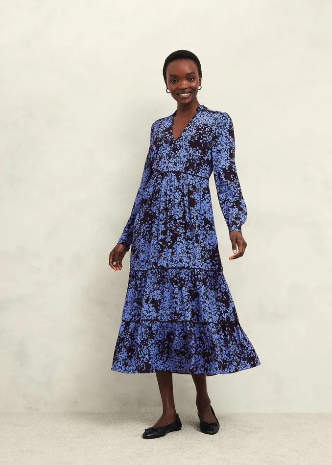 Women Dresses and Jumpsuits Hobbs Tillie Dress Navy