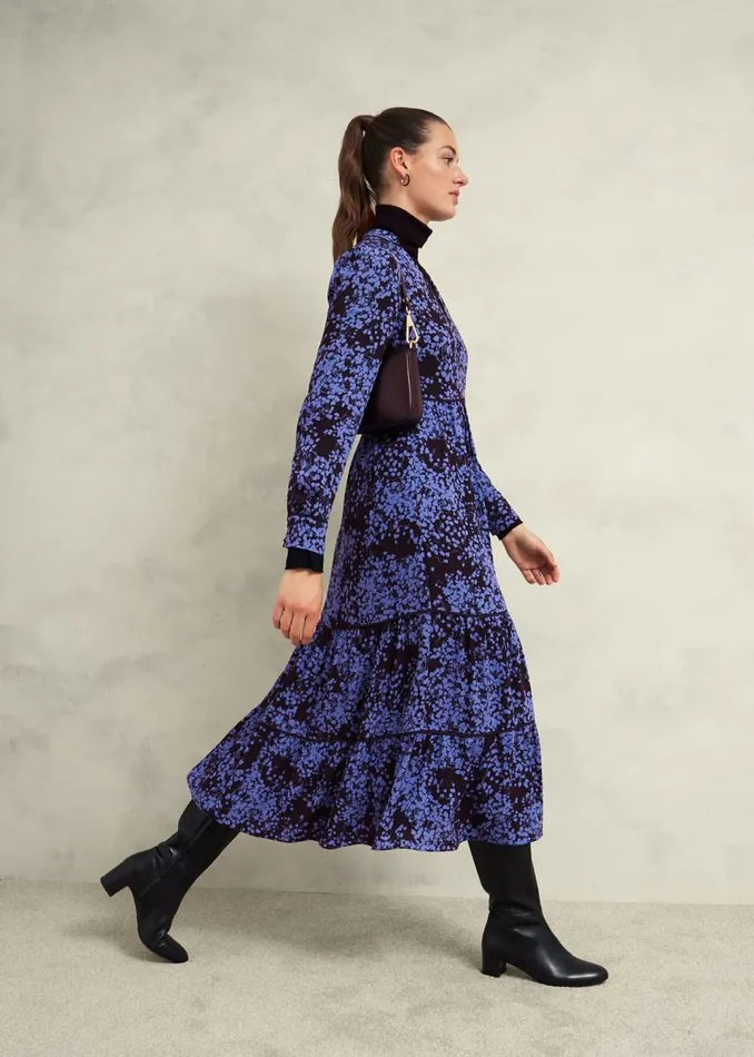Women Dresses and Jumpsuits Hobbs Tillie Dress Navy