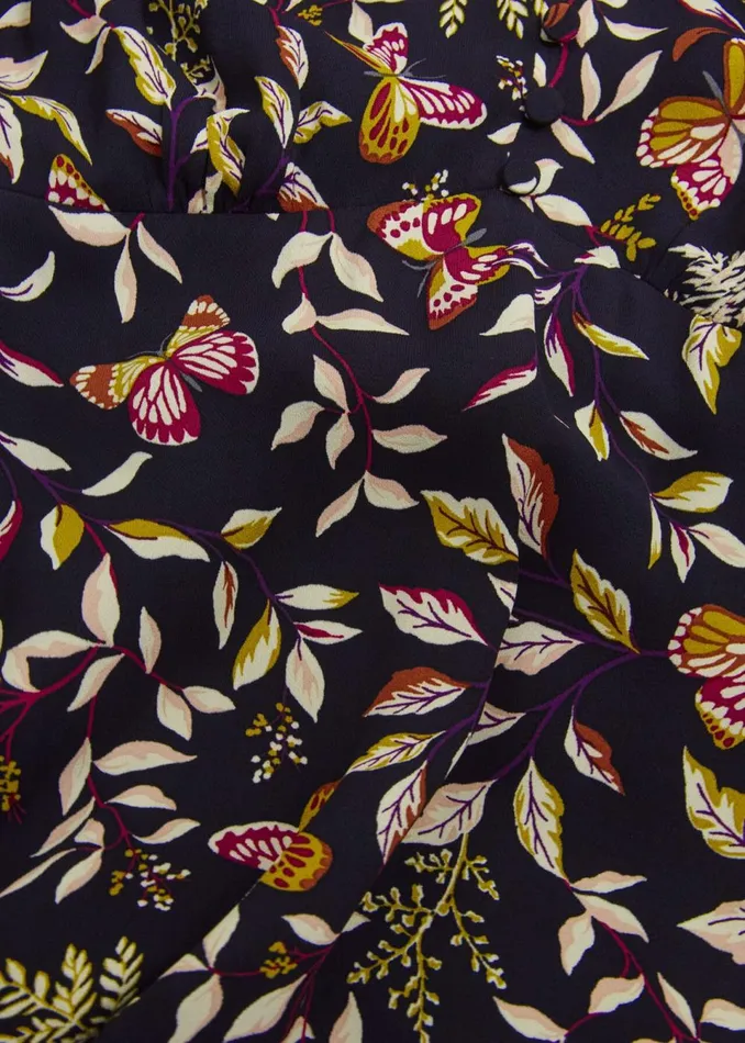 Women Dresses and Jumpsuits Hobbs Zainah Dress Navy Multi
