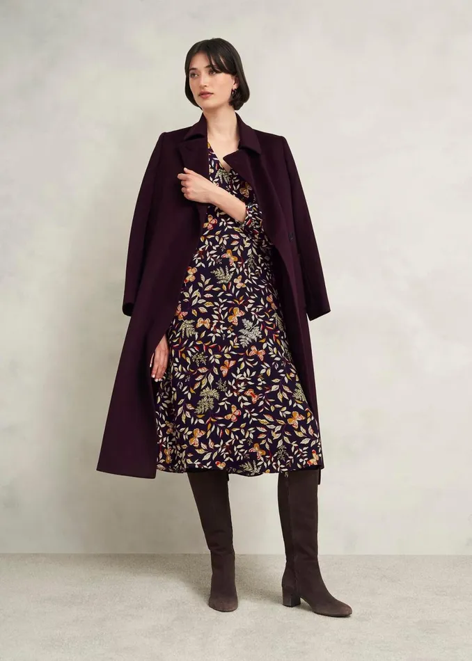 Women Dresses and Jumpsuits Hobbs Zainah Dress Navy Multi