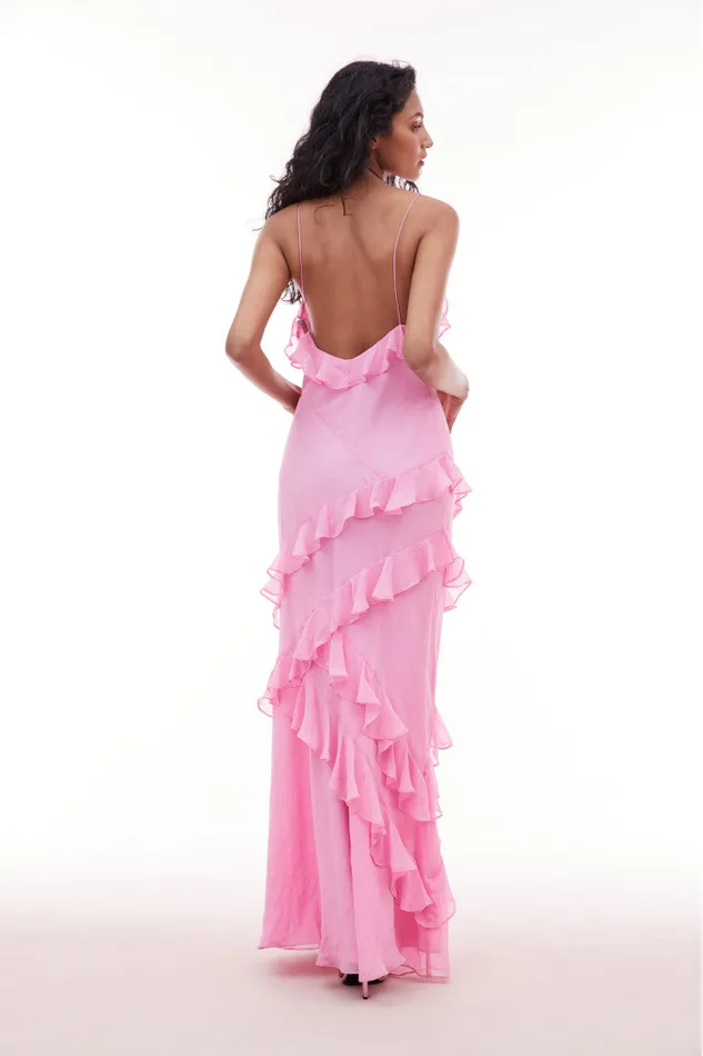Women Dresses LoveShackFancy Rialto Dress Rose Drift