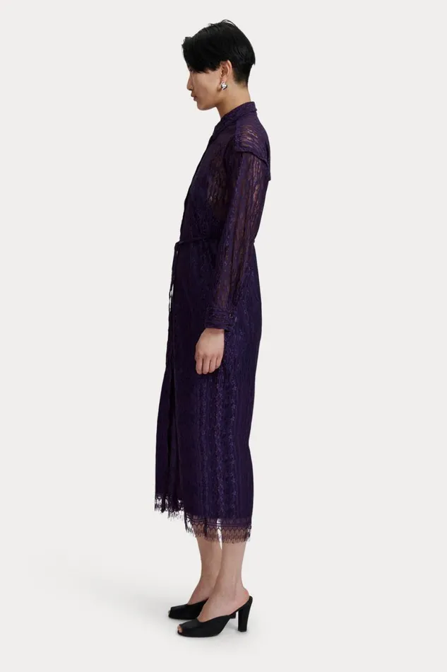 Women Dresses Rachel Comey Diop Dress Eggplant