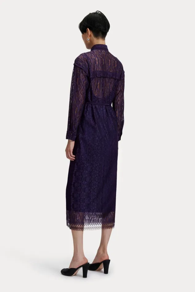 Women Dresses Rachel Comey Diop Dress Eggplant