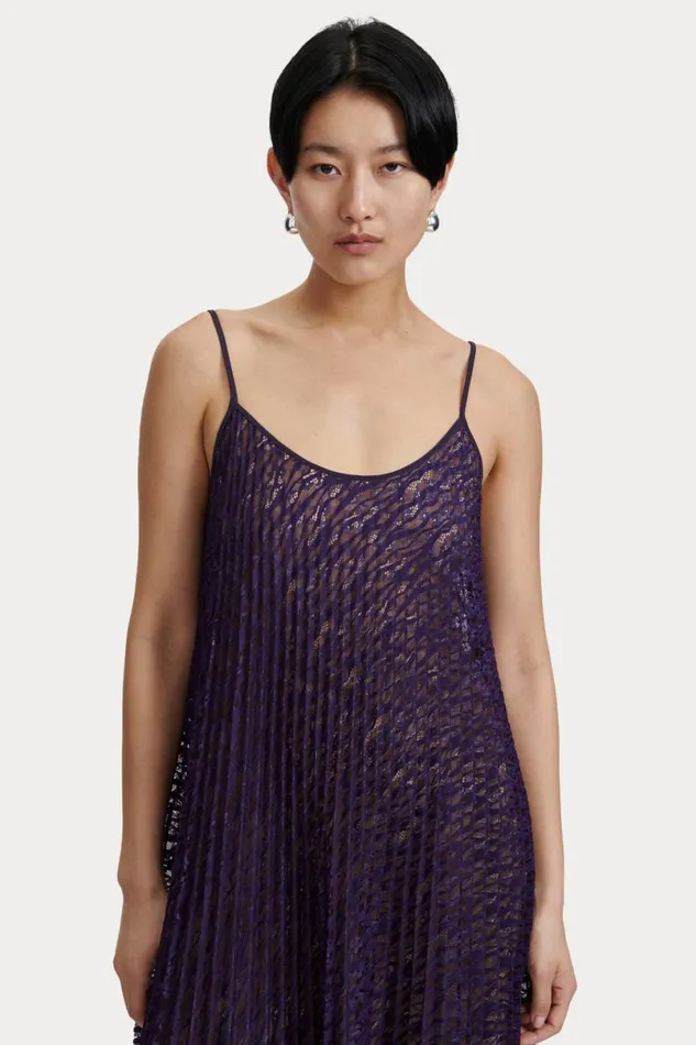 Women Dresses Rachel Comey Larissa Dress Eggplant