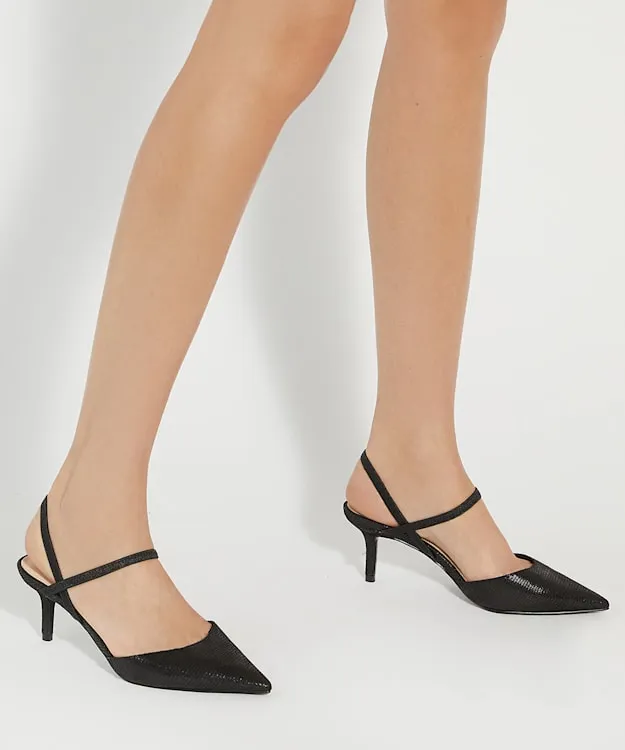Women Dune London Heels Stiletto Heeled Courts Black