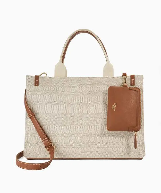 Women Dune London Tote Bags Embossed Tote Bag Neutral
