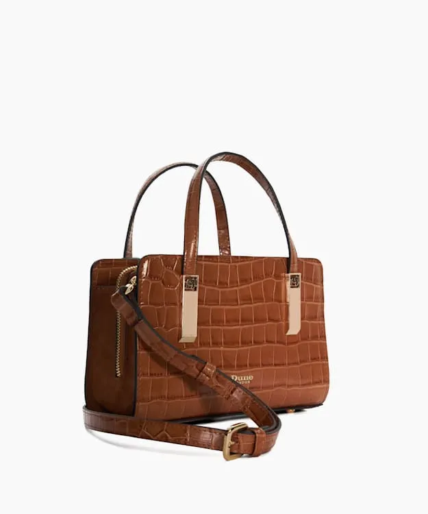 Women Dune London Tote Bags Small Tote Bag Brown