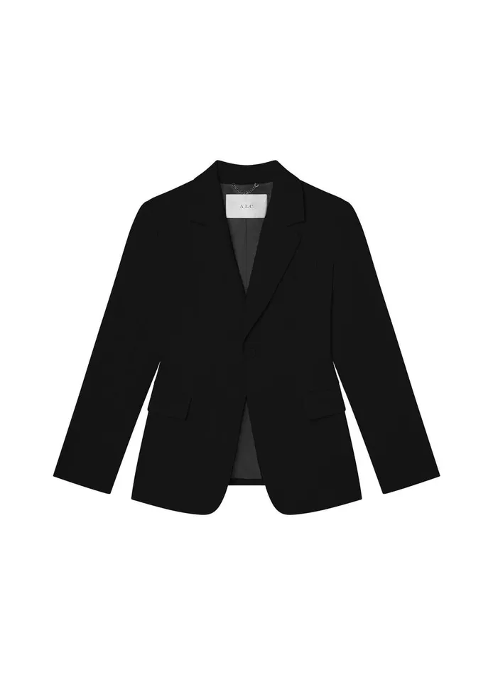 Women Elza Tailored Jacket Black ALC Suits