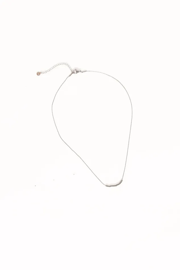 Women Everlyn Necklace 8211 Silver Silver Necklaces petalandpup