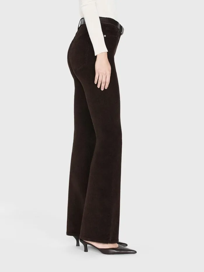 Women FRAME Pants Le Easy Flare Corduroy
