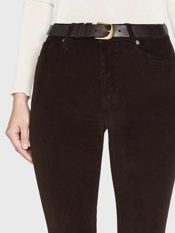 Women FRAME Pants Le Easy Flare Corduroy