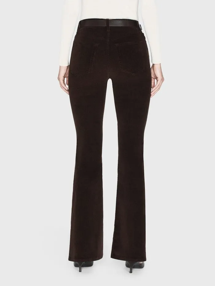 Women FRAME Pants Le Easy Flare Corduroy