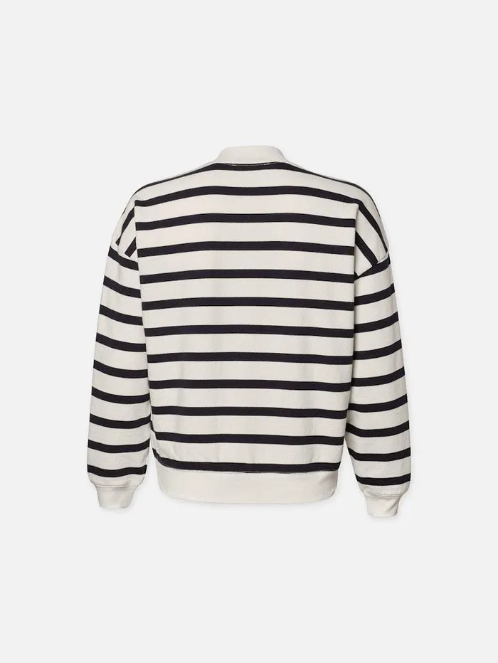 Women FRAME Sweaters Button Detail Sweatshirt Women FRAME Sweaters Button Detail Sweatshirt