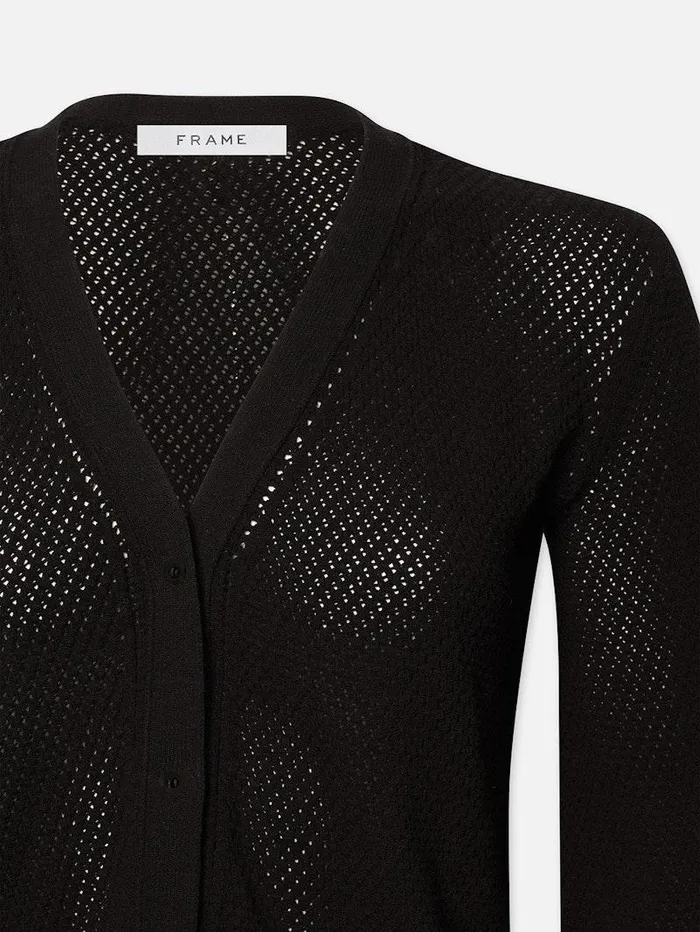Women FRAME Sweaters Pointelle Cardi