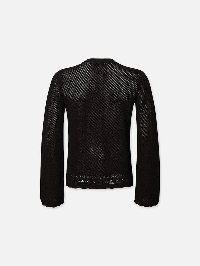 Women FRAME Sweaters Pointelle Cardi