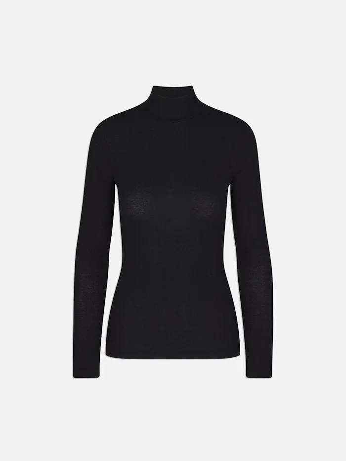 Women FRAME Tanks and Tees Rib Turtleneck