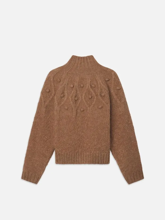 Women FRAME The Alpine Edit Popcorn Zip Cardi Women FRAME The Alpine Edit Popcorn Zip Cardi